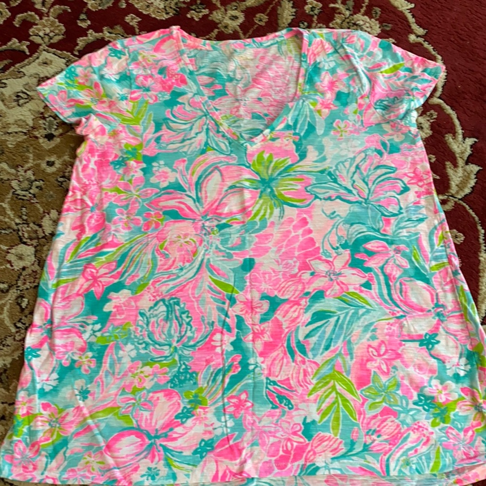 Lilly Pulitzer Top Size M EUC